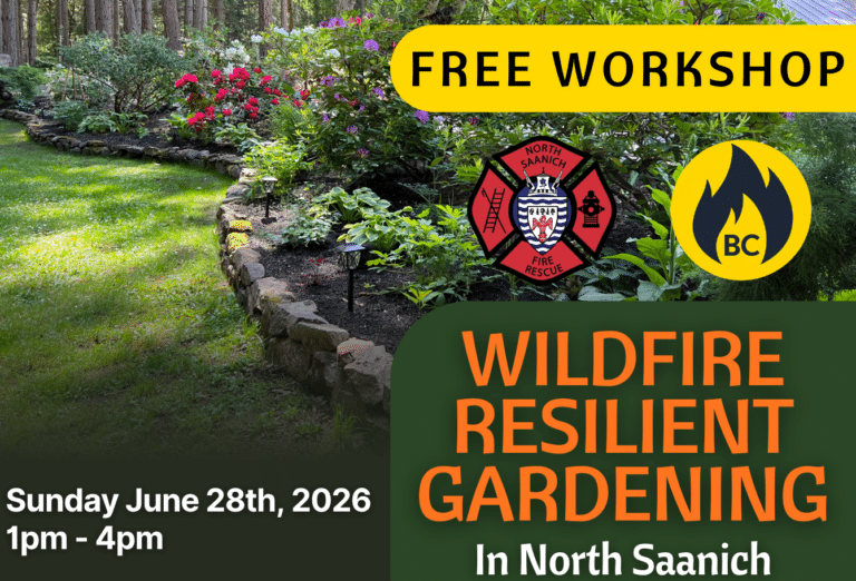 Wildfire Resilient Gardening in North Saanich: Workshop on June 28