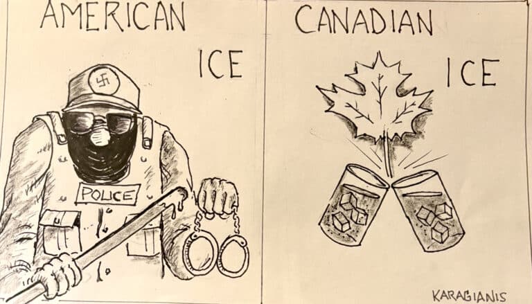 Cartoon of the Issue: Canadian ICE!